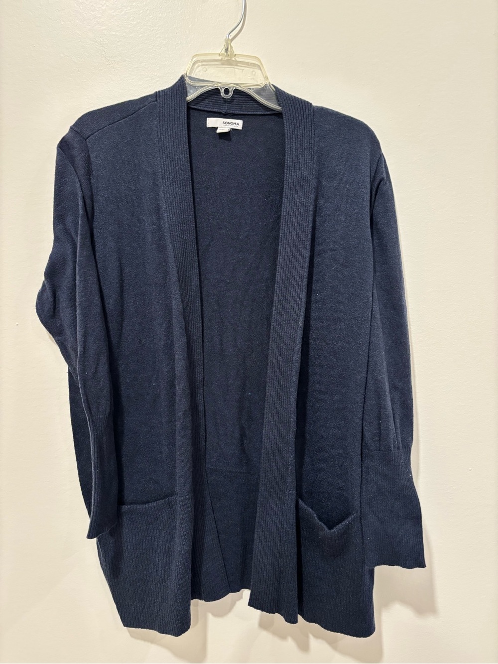 Sonoma Open Front Cardigan - Navy